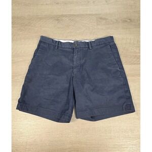 Banana Republic‎ Shorts Mens 33 Blue Aiden Club Short Chino 7" Inseam Classic